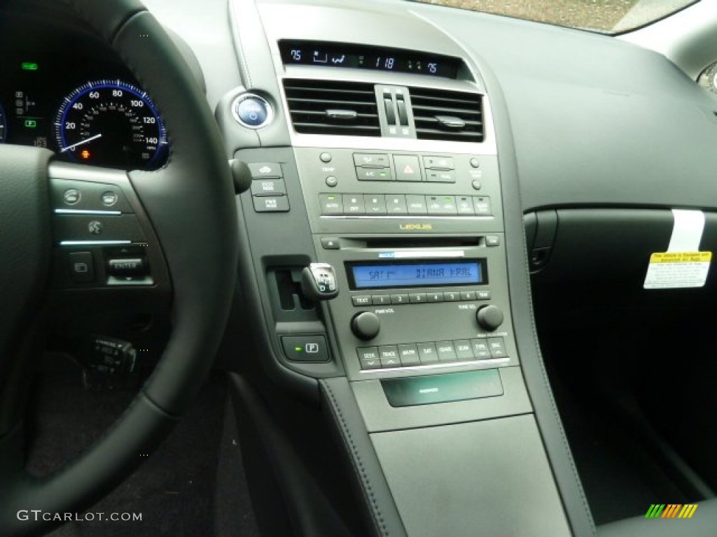 2011 HS 250h Hybrid Premium - Obsidian Black / Black/Brown Walnut photo #18