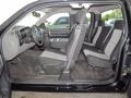 Dark Titanium 2009 Chevrolet Silverado 1500 LS Extended Cab Interior Color