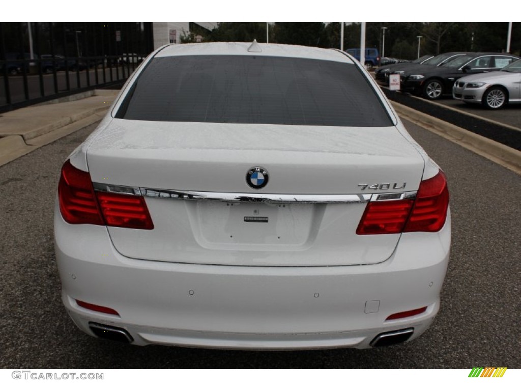 Alpine White 2011 BMW 7 Series 740Li Sedan Exterior Photo #55587646
