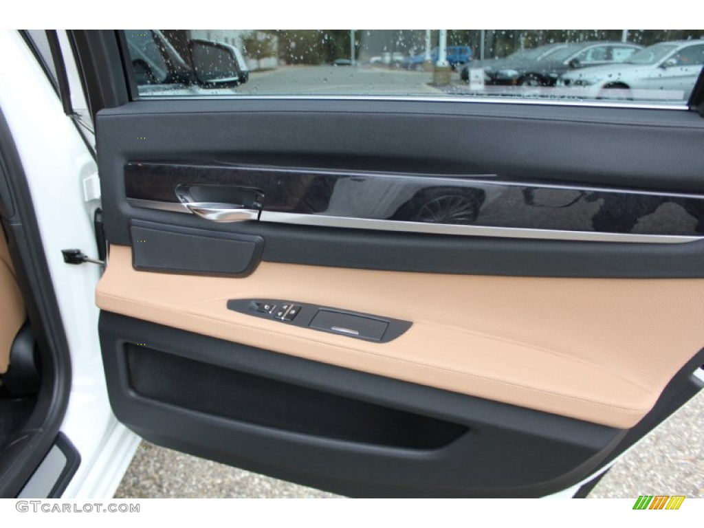 2011 7 Series 740Li Sedan - Alpine White / Saddle/Black Nappa Leather photo #15