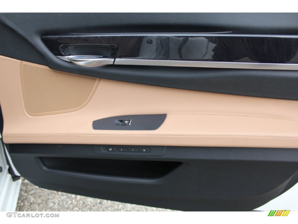 2011 7 Series 740Li Sedan - Alpine White / Saddle/Black Nappa Leather photo #17