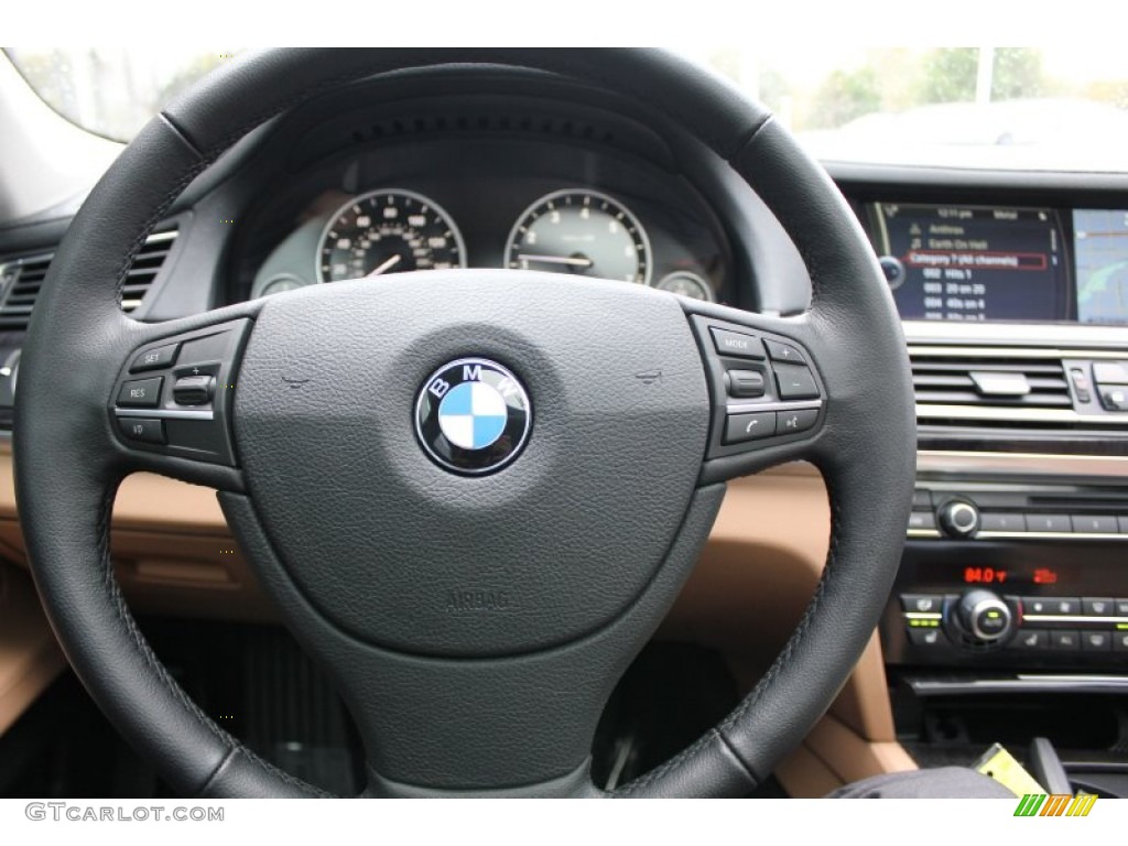 2011 7 Series 740Li Sedan - Alpine White / Saddle/Black Nappa Leather photo #20