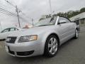 Light Silver Metallic 2003 Audi A4 1.8T Cabriolet