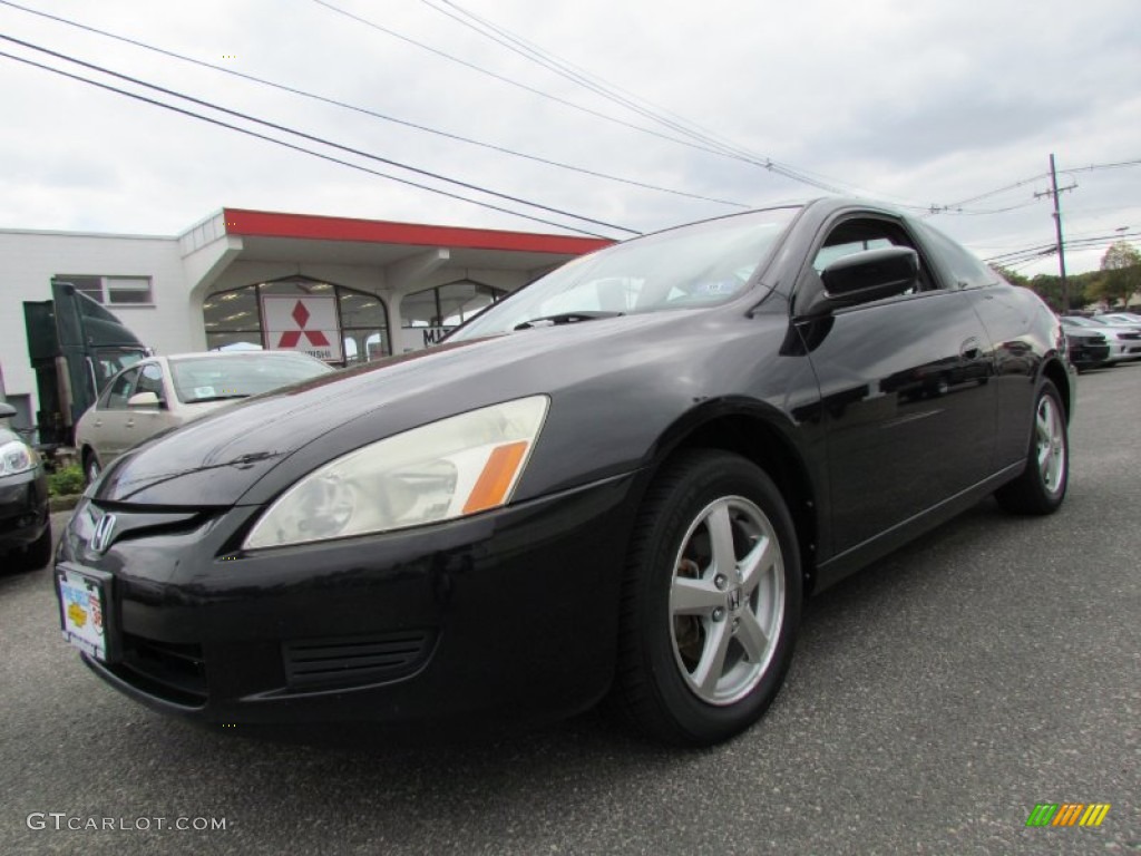 2003 Accord EX-L Coupe - Nighthawk Black Pearl / Black photo #1