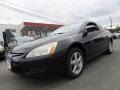 2003 Nighthawk Black Pearl Honda Accord EX-L Coupe  photo #1