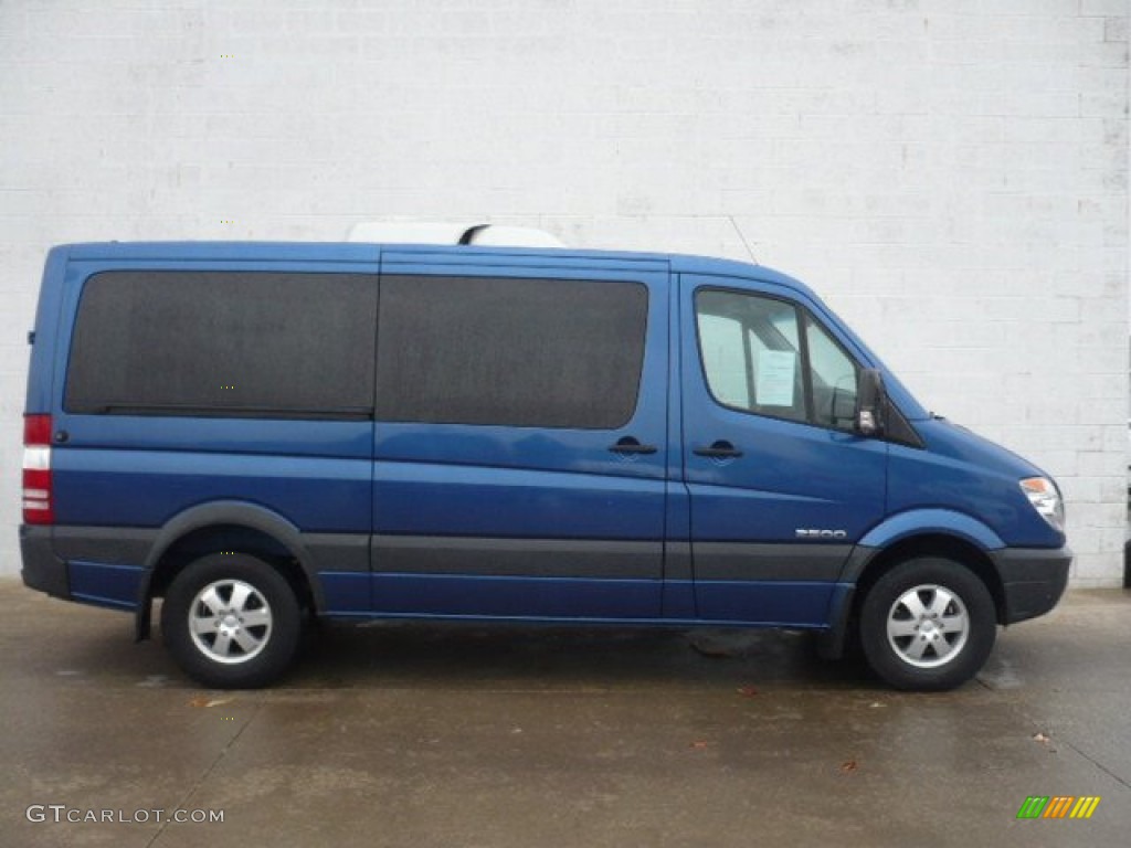 Hyacinth Blue Metallic 2007 Dodge Sprinter Van 2500 Passenger Exterior Photo #55588270