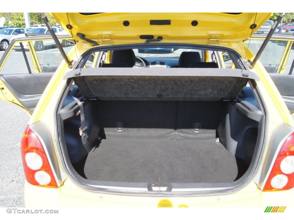 2003 Protege 5 Wagon - Vivid Yellow / Off Black photo #10