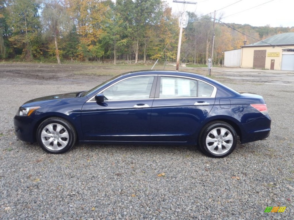 Royal Blue Pearl 2009 Honda Accord EX V6 Sedan Exterior Photo #55589665