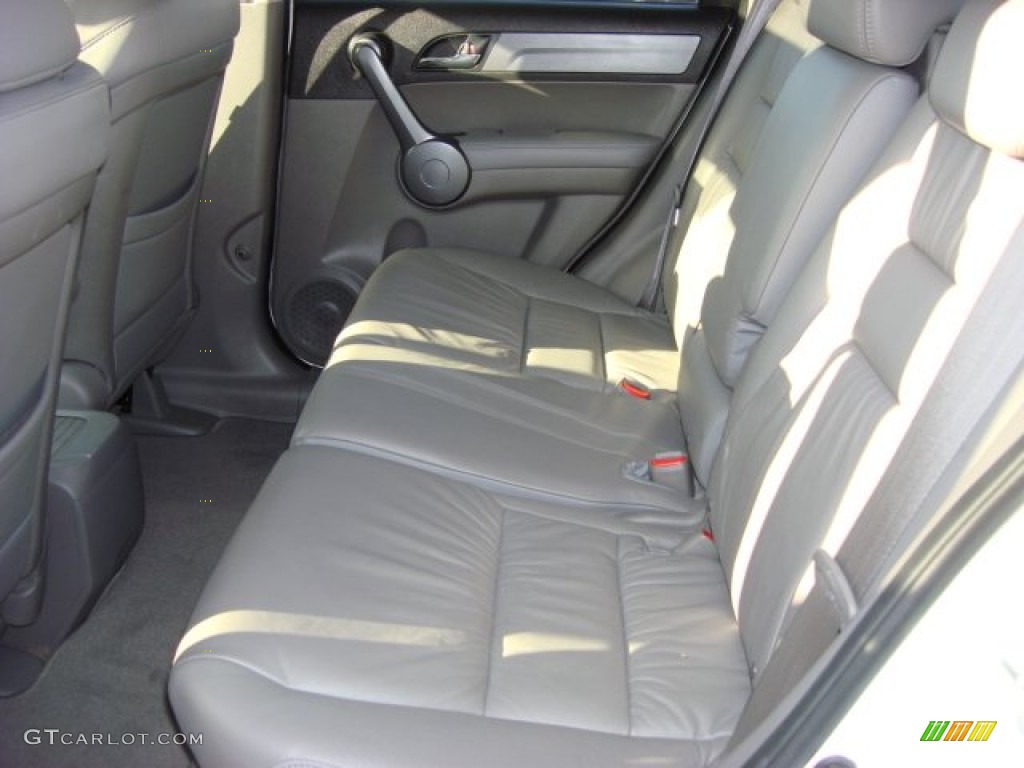 2008 CR-V EX-L 4WD - Taffeta White / Gray photo #9