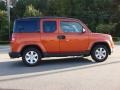 Citrus Fire Metallic 2011 Honda Element EX 4WD Exterior