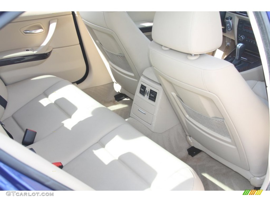2007 3 Series 328i Sedan - Montego Blue Metallic / Cream Beige photo #35