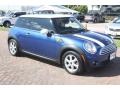 2007 Lightning Blue Metallic Mini Cooper Hardtop  photo #4