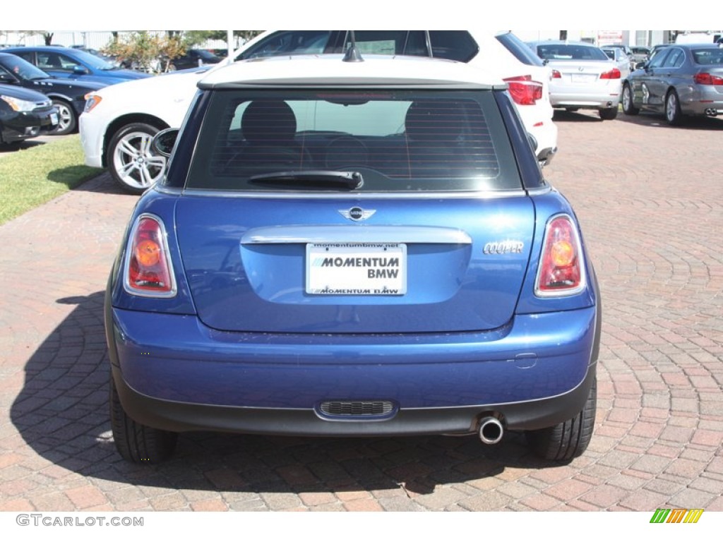 2007 Cooper Hardtop - Lightning Blue Metallic / Carbon Black/Carbon Black photo #6