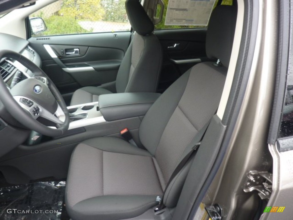 Charcoal Black Interior 2012 Ford Edge SEL AWD Photo #55591954