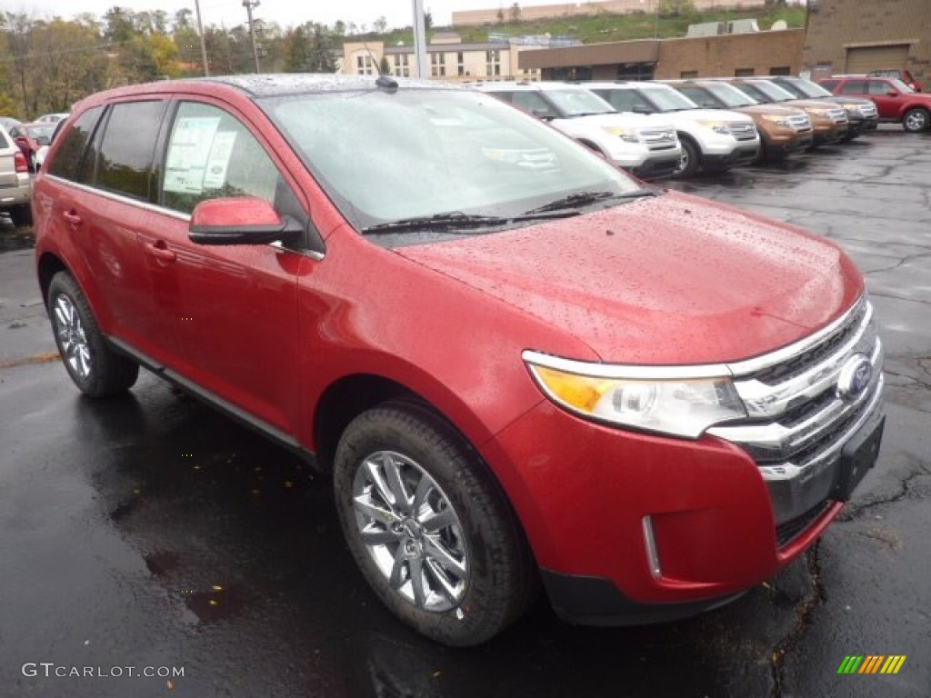 Red Candy Metallic 2012 Ford Edge Limited AWD Exterior Photo #55591996