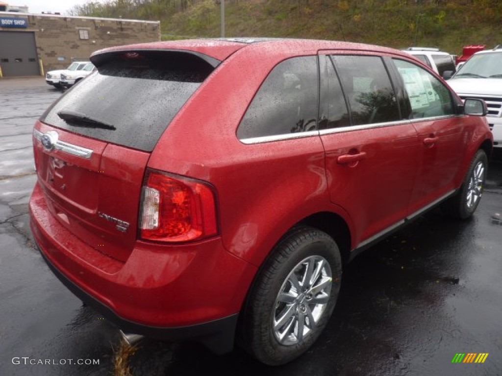 Red Candy Metallic 2012 Ford Edge Limited AWD Exterior Photo #55592002