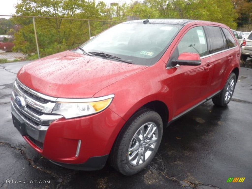 Red Candy Metallic 2012 Ford Edge Limited AWD Exterior Photo #55592020