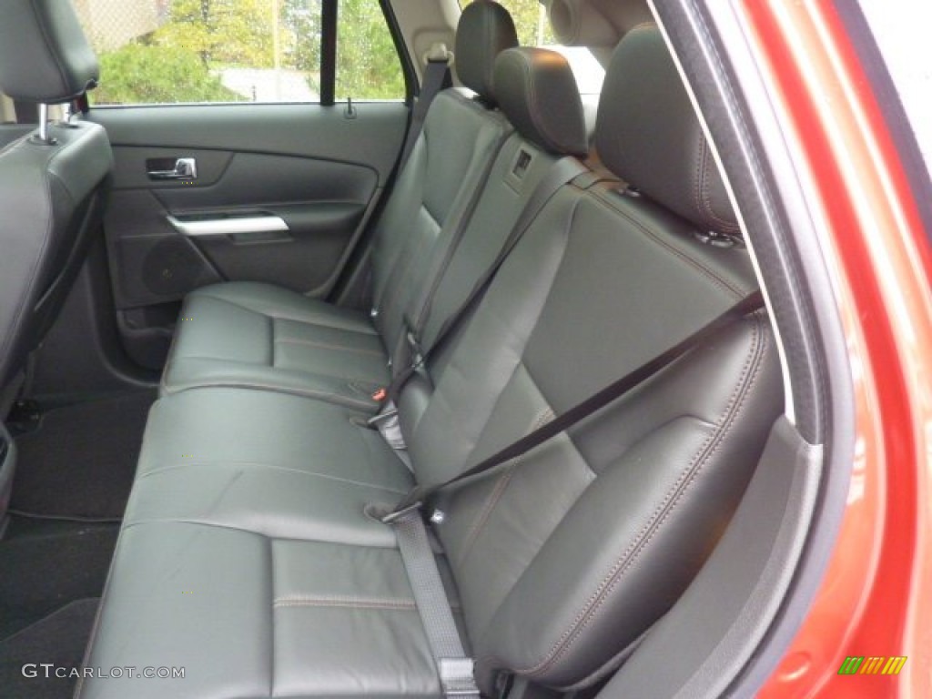 Charcoal Black Interior 2012 Ford Edge Limited AWD Photo #55592047
