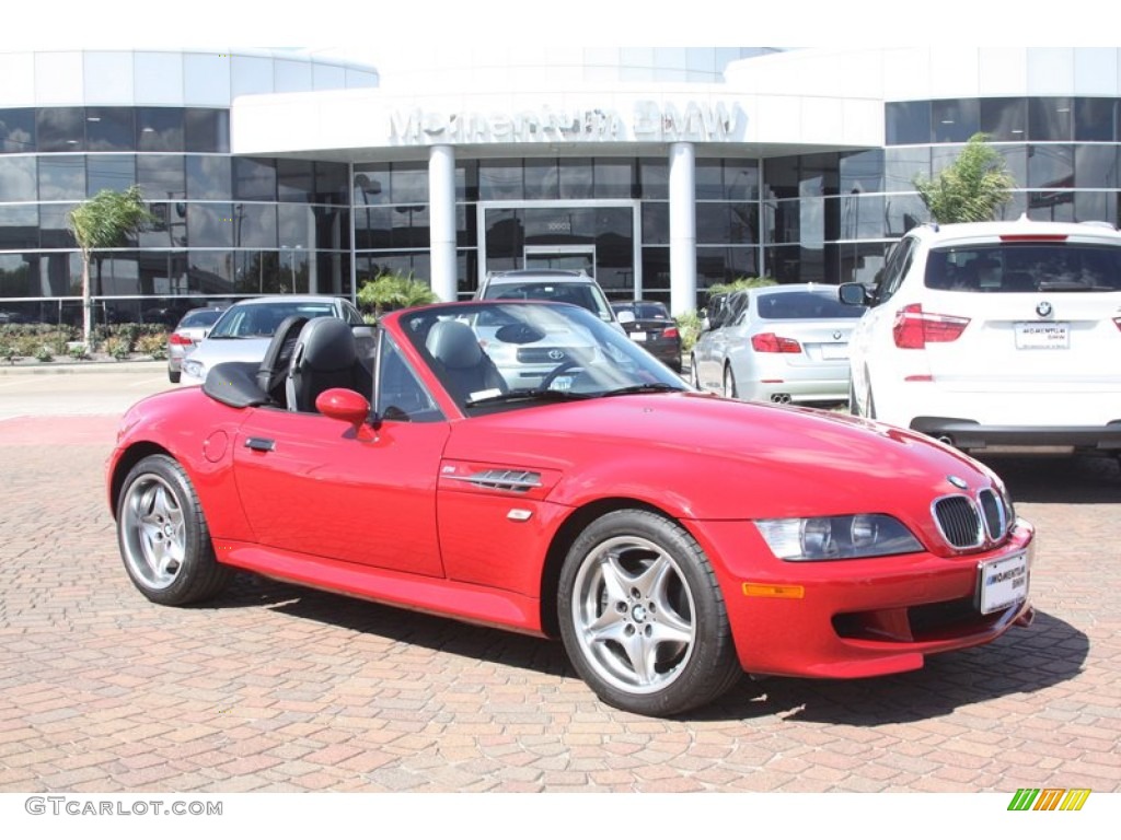 2001 M Roadster - Imola Red / Dark Grey photo #1