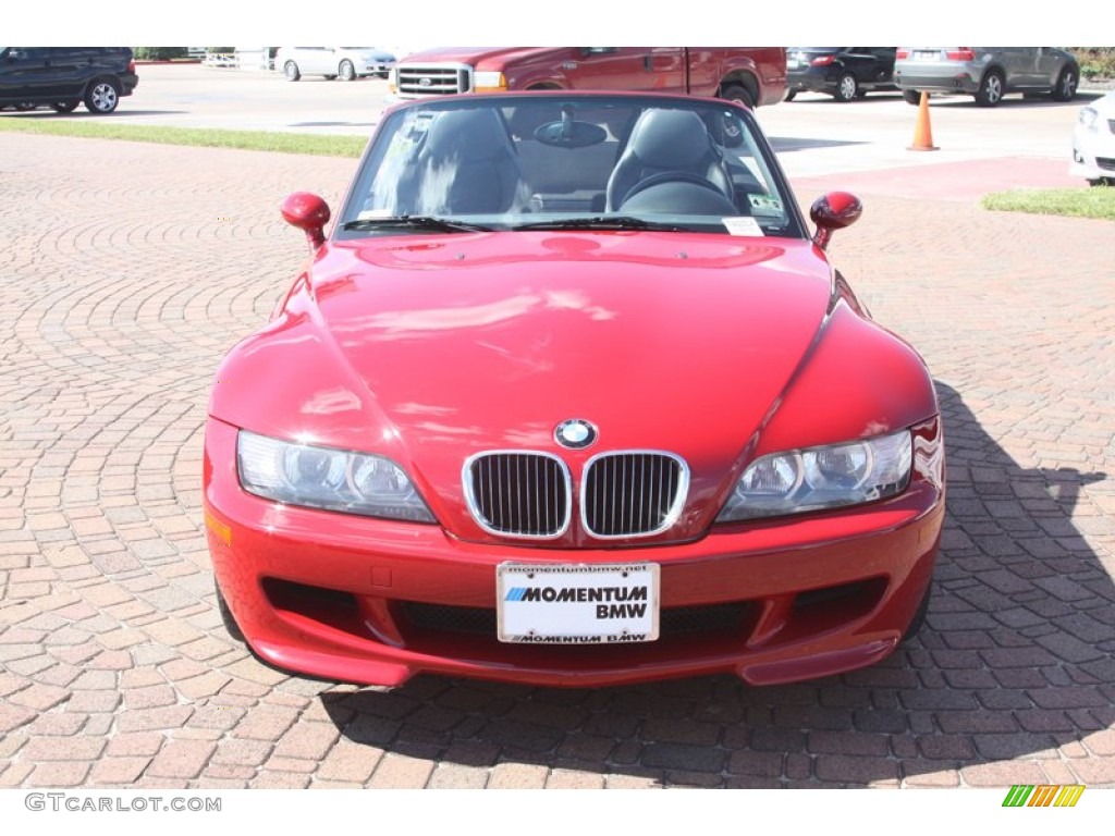 2001 M Roadster - Imola Red / Dark Grey photo #2