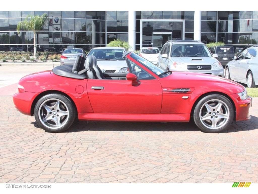 2001 M Roadster - Imola Red / Dark Grey photo #3