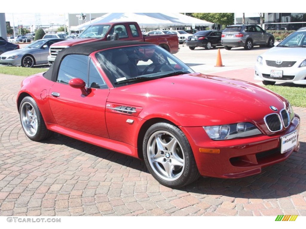 2001 M Roadster - Imola Red / Dark Grey photo #4