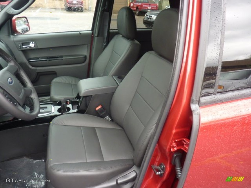 Charcoal Black Interior 2012 Ford Escape Limited 4WD Photo #55592128