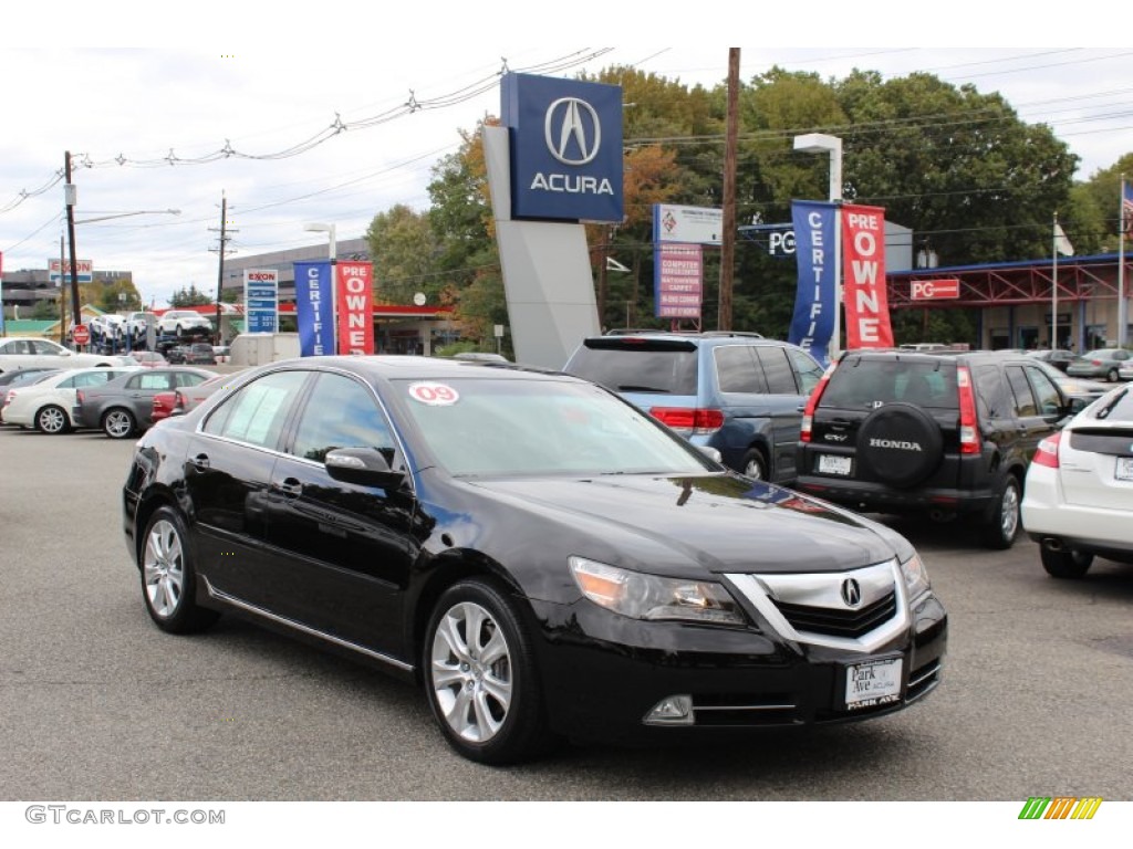 Crystal Black Pearl Acura RL