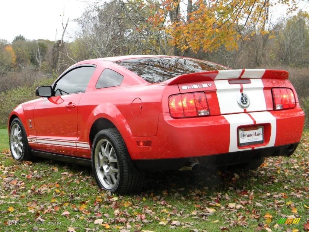 Torch Red 2007 Ford Mustang Shelby GT500 Coupe Exterior Photo #55593280