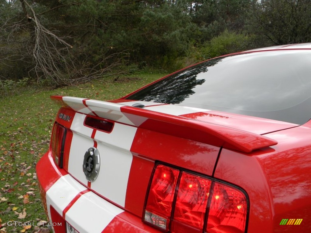 2007 Mustang Shelby GT500 Coupe - Torch Red / Black/Red photo #11