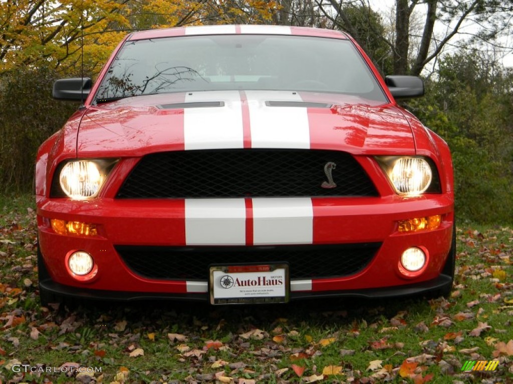 2007 Mustang Shelby GT500 Coupe - Torch Red / Black/Red photo #19