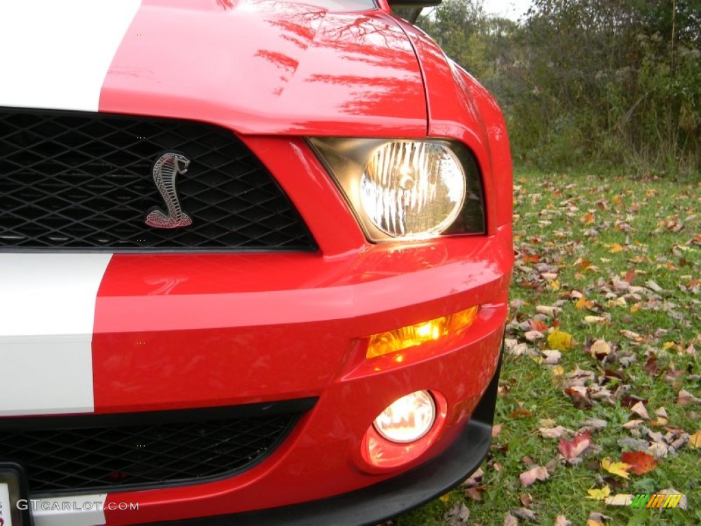 2007 Mustang Shelby GT500 Coupe - Torch Red / Black/Red photo #21