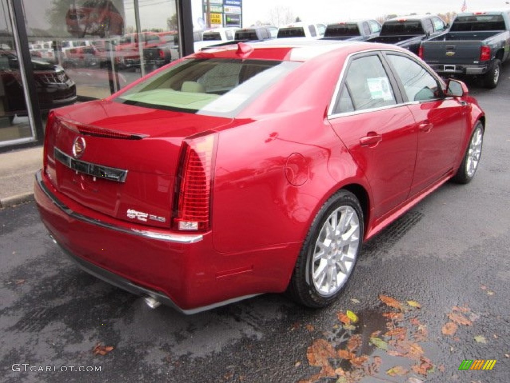 Crystal Red Tintcoat 2012 Cadillac CTS 4 3.6 AWD Sedan Exterior Photo #55593479