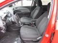 Jet Black/Dark Titanium 2012 Chevrolet Sonic LT Hatch Interior Color