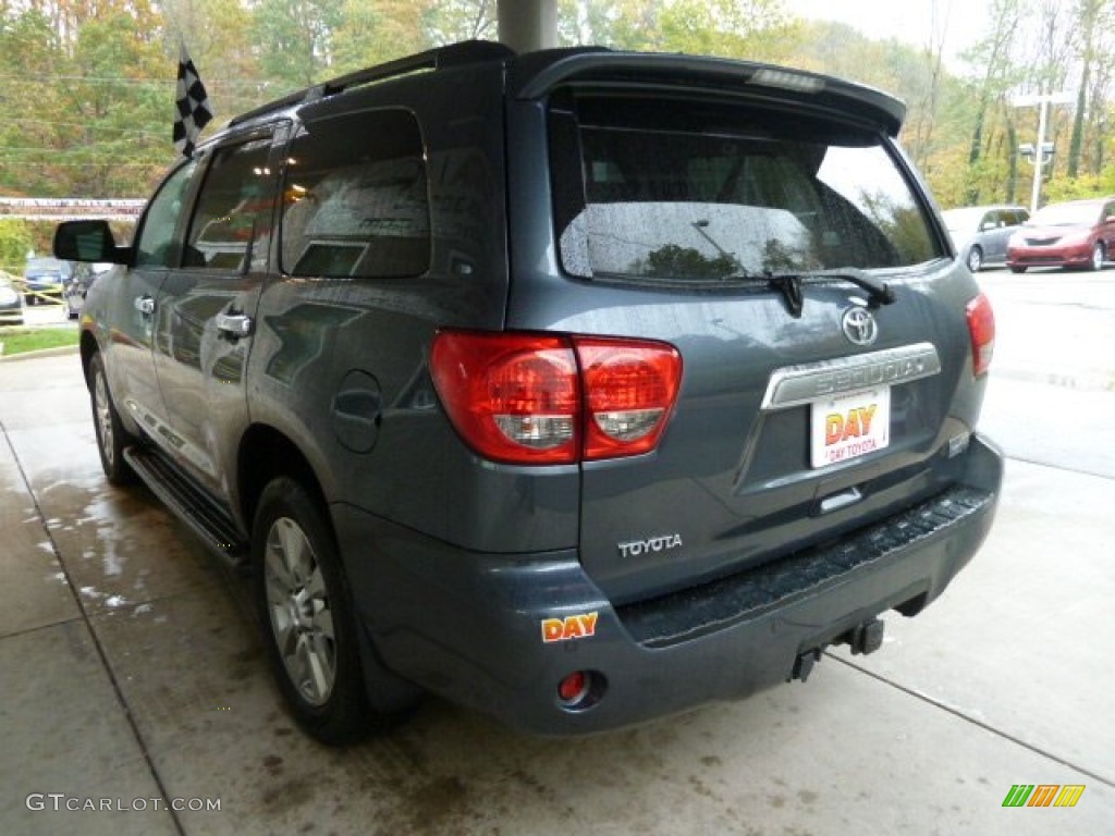 2010 Sequoia Limited 4WD - Slate Gray Metallic / Graphite photo #4