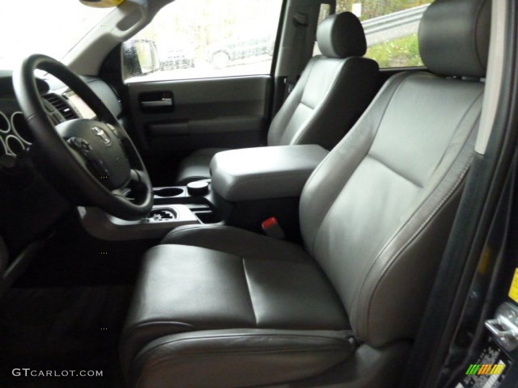 2010 Sequoia Limited 4WD - Slate Gray Metallic / Graphite photo #9