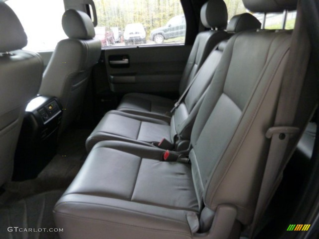 2010 Sequoia Limited 4WD - Slate Gray Metallic / Graphite photo #10