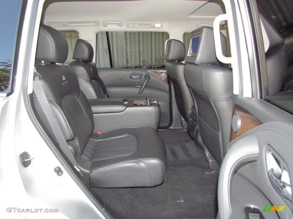 Graphite Interior 2011 Infiniti QX 56 Photo #55596232