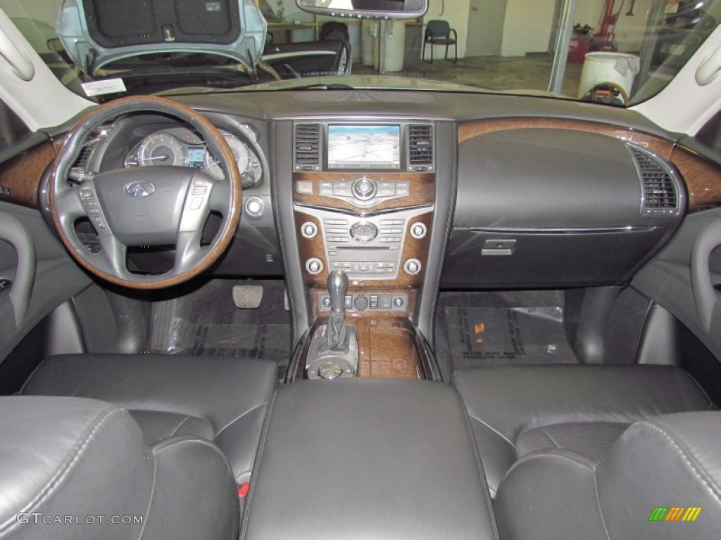 Graphite Interior 2011 Infiniti QX 56 Photo #55596253
