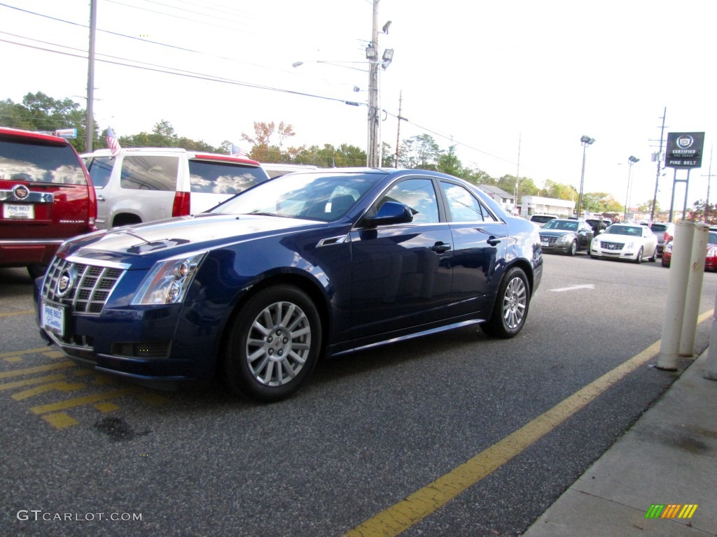2012 CTS 3.0 Sedan - Opulent Blue Metallic / Ebony/Ebony photo #3