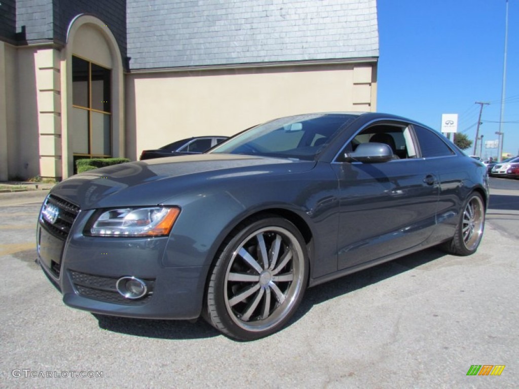 Aruba Blue Pearl Effect 2010 Audi A5 3.2 quattro Coupe Exterior Photo #55597036