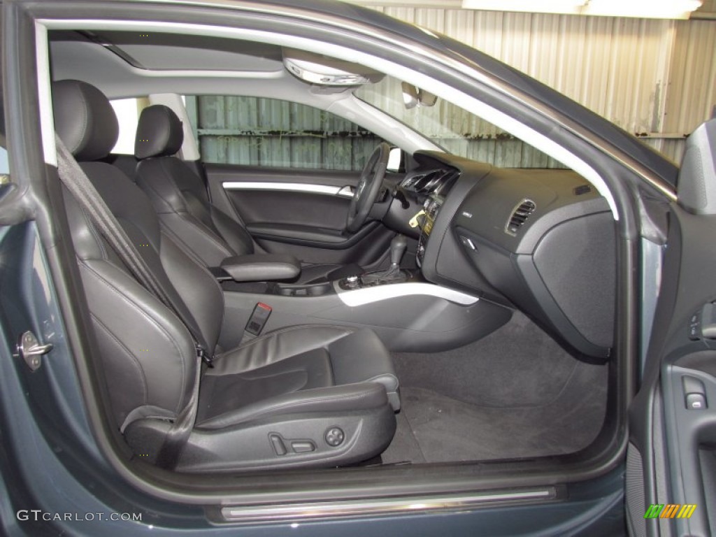 Black Interior 2010 Audi A5 3.2 quattro Coupe Photo #55597051