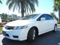 Taffeta White - Civic LX Sedan Photo No. 2