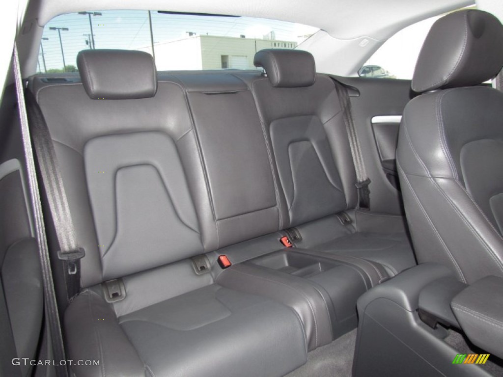 Black Interior 2010 Audi A5 3.2 quattro Coupe Photo #55597057