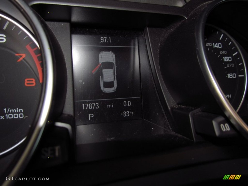 2010 A5 3.2 quattro Coupe - Aruba Blue Pearl Effect / Black photo #21