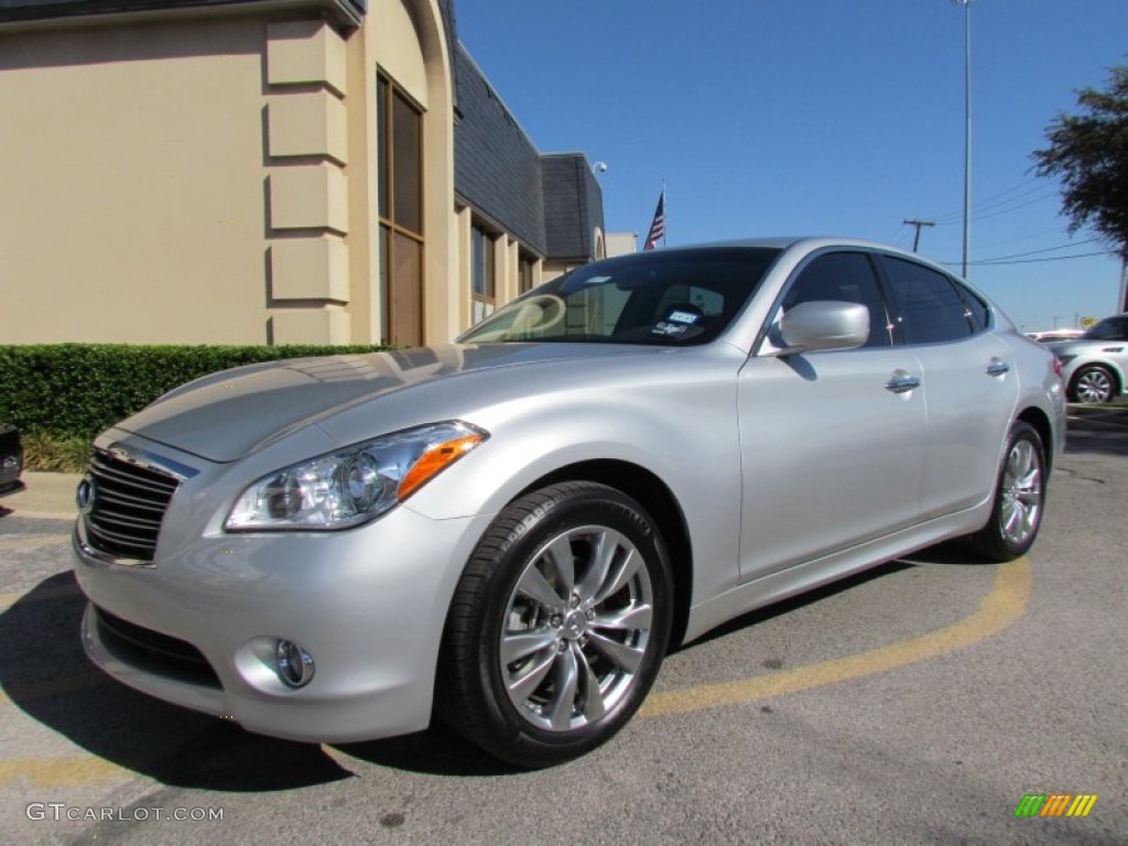 Liquid Platinum 2011 Infiniti M 37 Sedan Exterior Photo #55597882