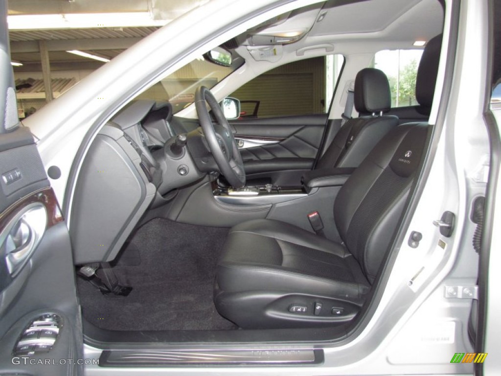 Graphite Interior 2011 Infiniti M 37 Sedan Photo #55597891