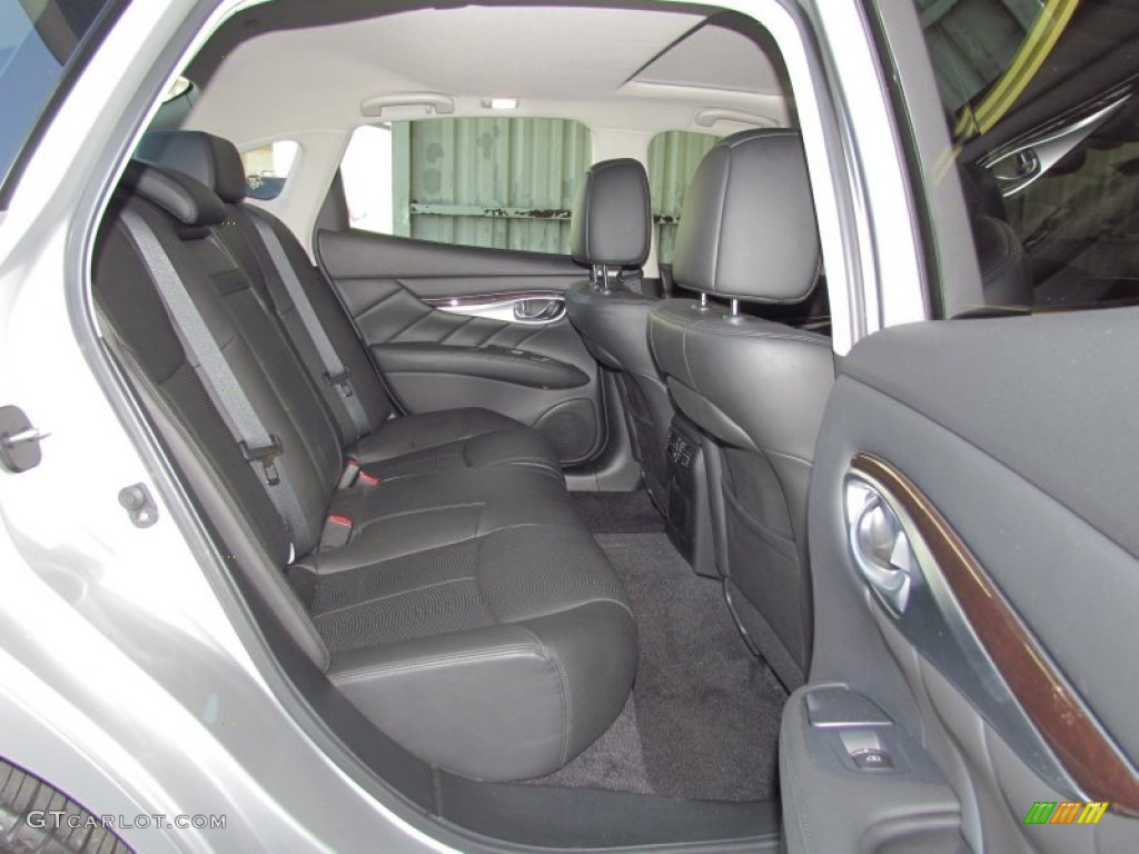 Graphite Interior 2011 Infiniti M 37 Sedan Photo #55597904