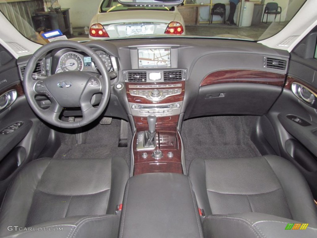 Graphite Interior 2011 Infiniti M 37 Sedan Photo #55597927
