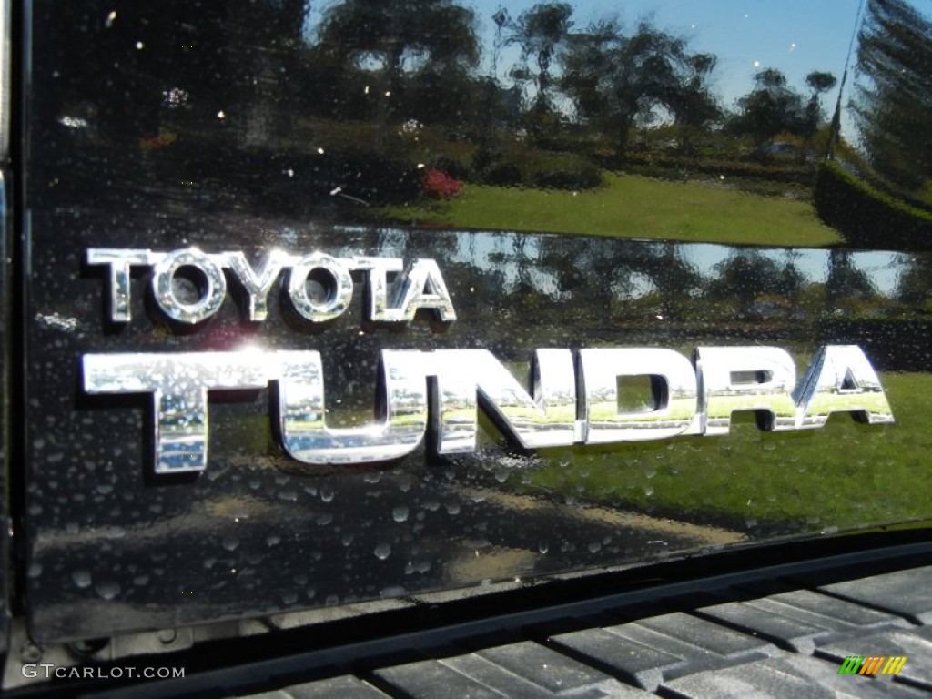 2008 Tundra Limited Double Cab - Black / Graphite Gray photo #9